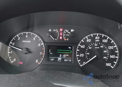 2017 Nissan Sentra S из США, поврежденный, VIN 3N1AB7AP6HY381358